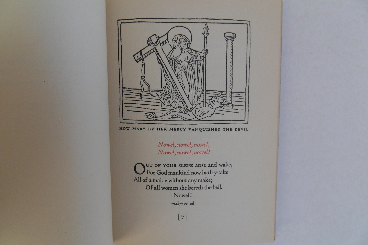 Salomon, George (edited and designed by). - Out of Your Slepe Arise and Wake. - Twelve Old English Carols.