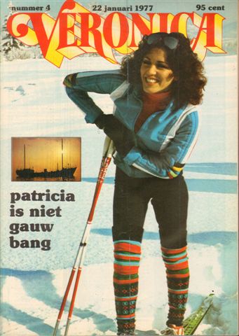 Diverse auteurs - Veronica 1977 nr. 04, Programmablad Radio Veronica, 22 januari, 7e jaargang met o.a. HITPARADES/PATRICIA PAAY (COVER)/LEEN PFROMMER (2 p.)/MARVIN GAYE (2 p.)/ JORDACHES (TV-serie, 2 p.), goede staat