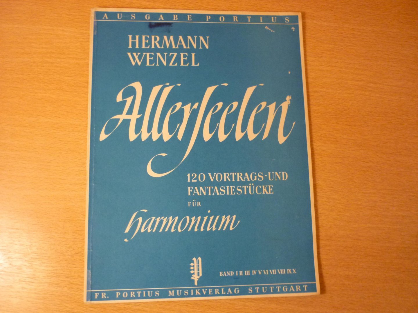 Wenzel; Hermann - Allerseelen - Band I;  120 Vortrags- und Fantasiestucke fur Harmonium