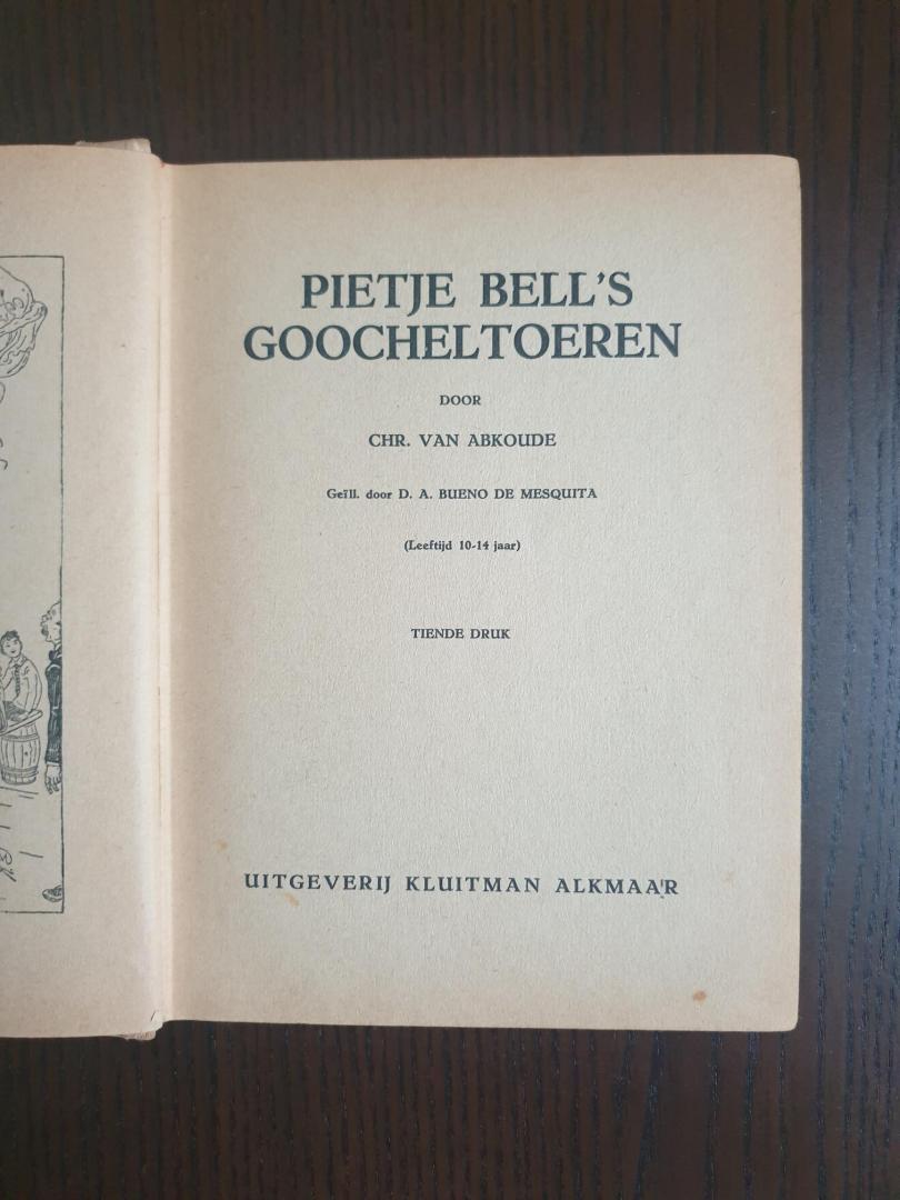 Chr. van Abcoude - Pietje Bell's goocheltoeren - 10e druk