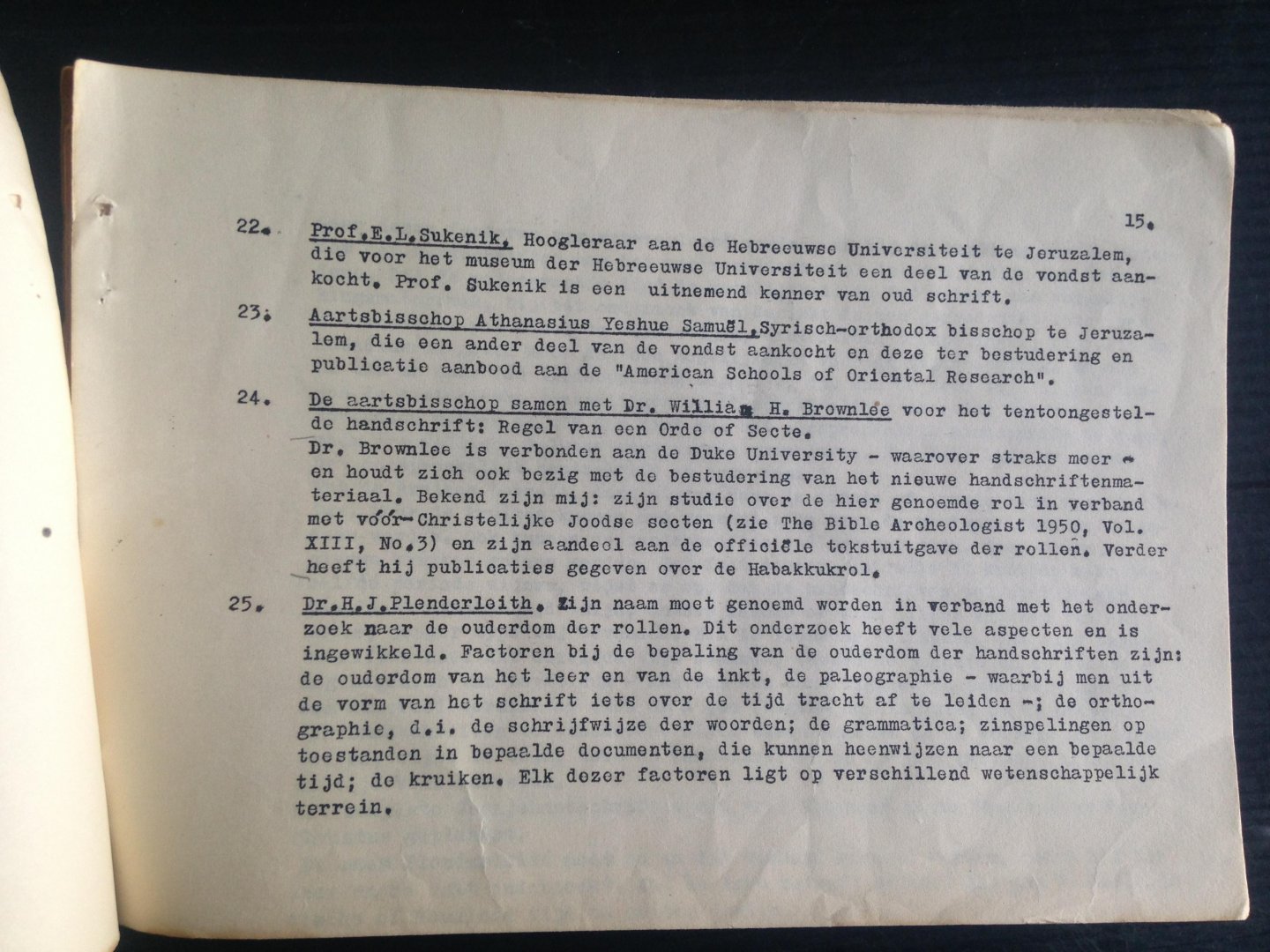  - De vondsten bij de dode zee, Filmstrook no 7