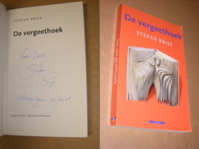 Stefan Brijs - De vergeethoek [GESIGNEERD]