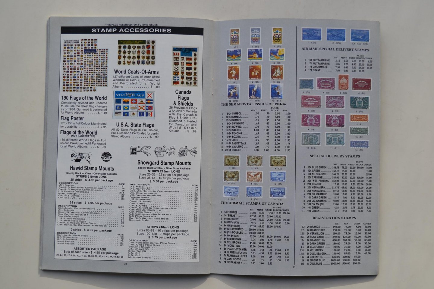 Editor - Canada standard Postage Stamp Catalogue