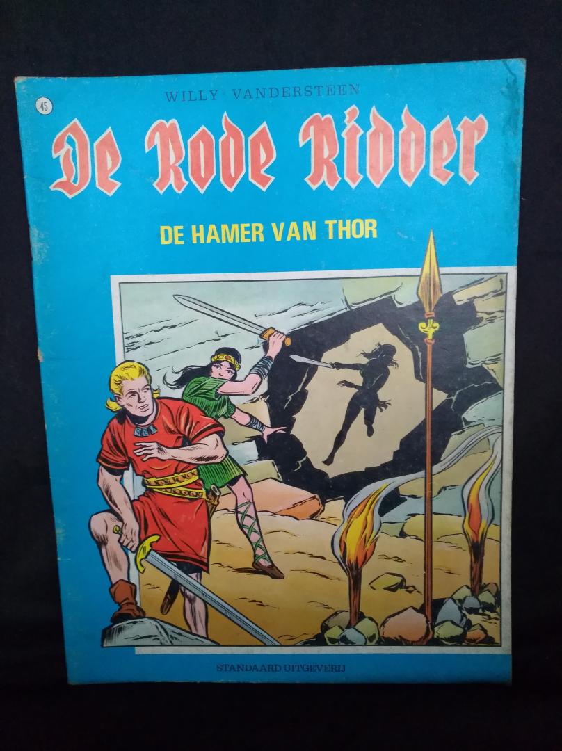 Willy vandersteen - De hamer van Thor, De rode ridder Nr. 45