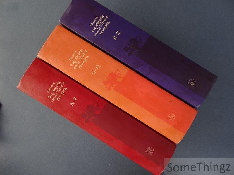 Reginald de Schryver, Bruno de Wever, Gaston Durnez et al. (red.) - Nieuwe encyclopedie van de Vlaamse Beweging. Compleet in drie delen.