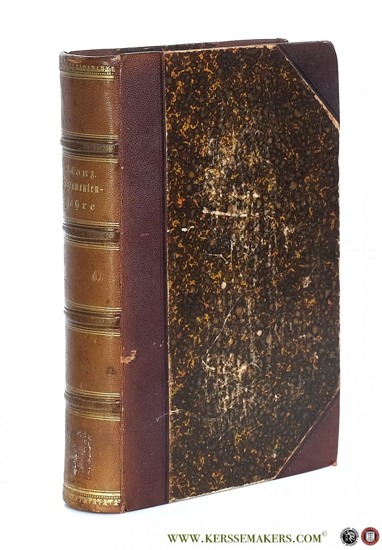 Schanz, Paul. - Die Lehre von den heiligen Sacramenten der katholischen Kirche.