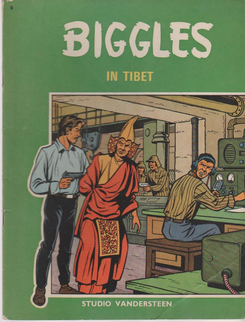  - Biggles strip deel 9 in Tibet