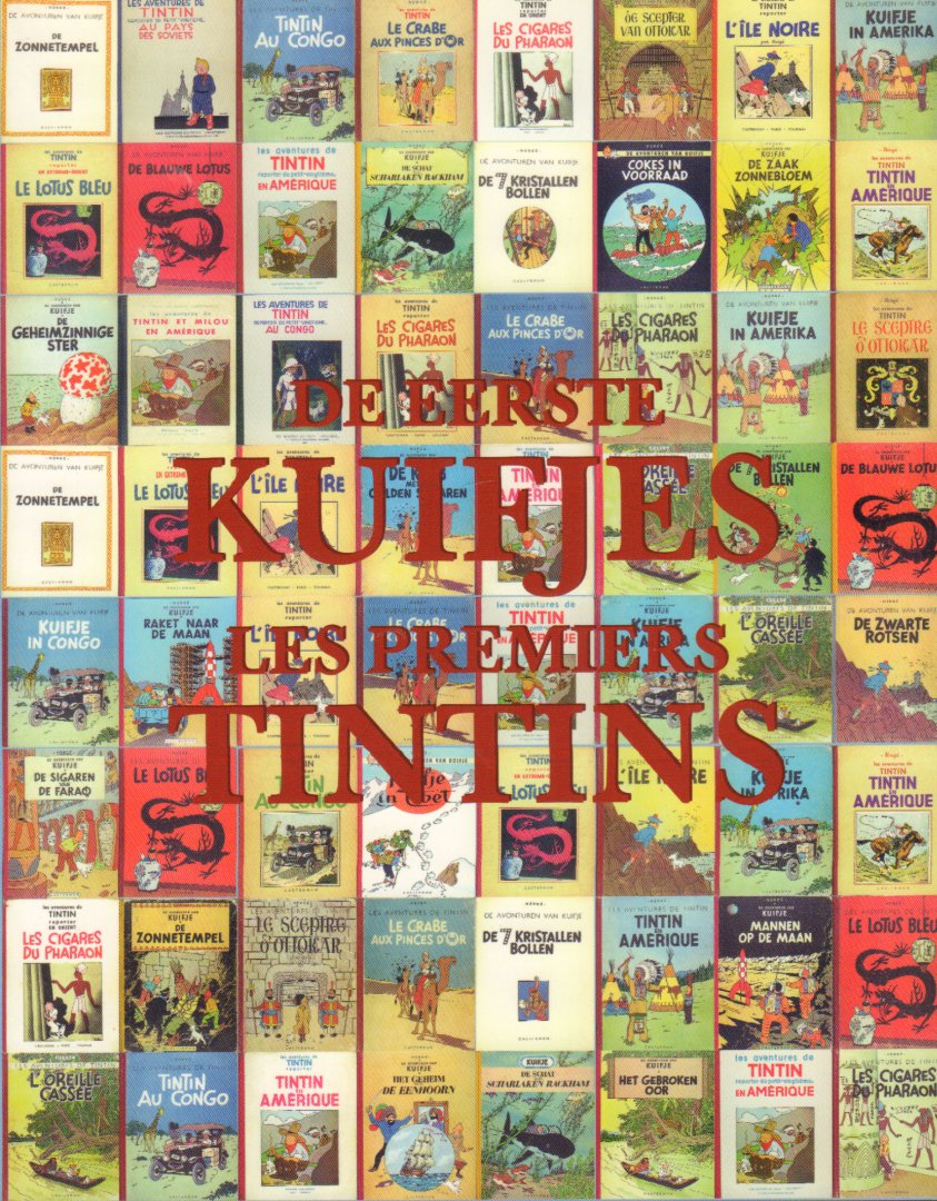 Glerum Auctioneers - De Eerste Kuifjes / Les Premiers Tintins, veilingcatalogus van belangrijke veilling van eerste drukken van Kuifje-albums in het Frans en Nederlands, 95 pag. paperback, gave staat