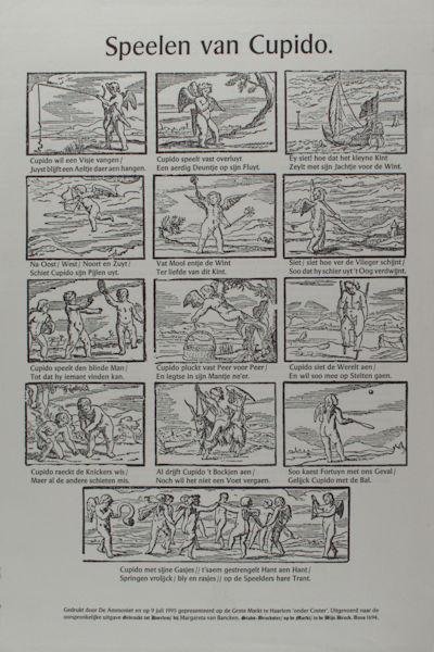 (Verhoeven, Garrelt). - Speelen van Cupido. Een vrouw van zaken (Toelichting door Verhoeven)
