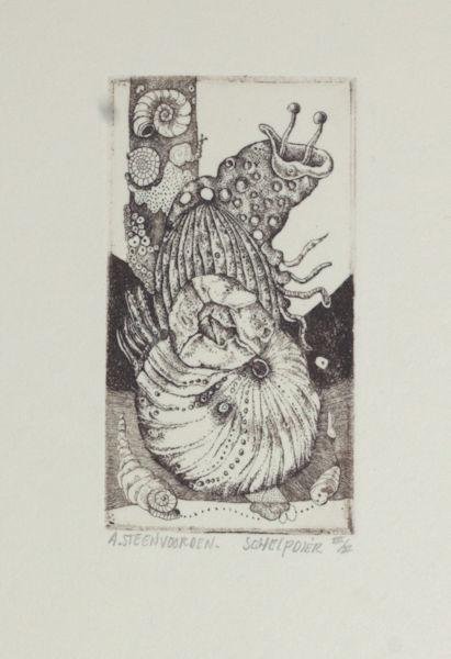 Steenvoorden, Ab. - Schelpdier.