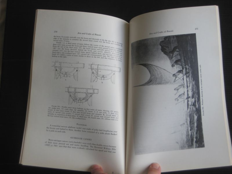 Te Rangi Hiroa [Peter H.Buck] - Arts & Crafts of Hawaii, Canoes, Section VI