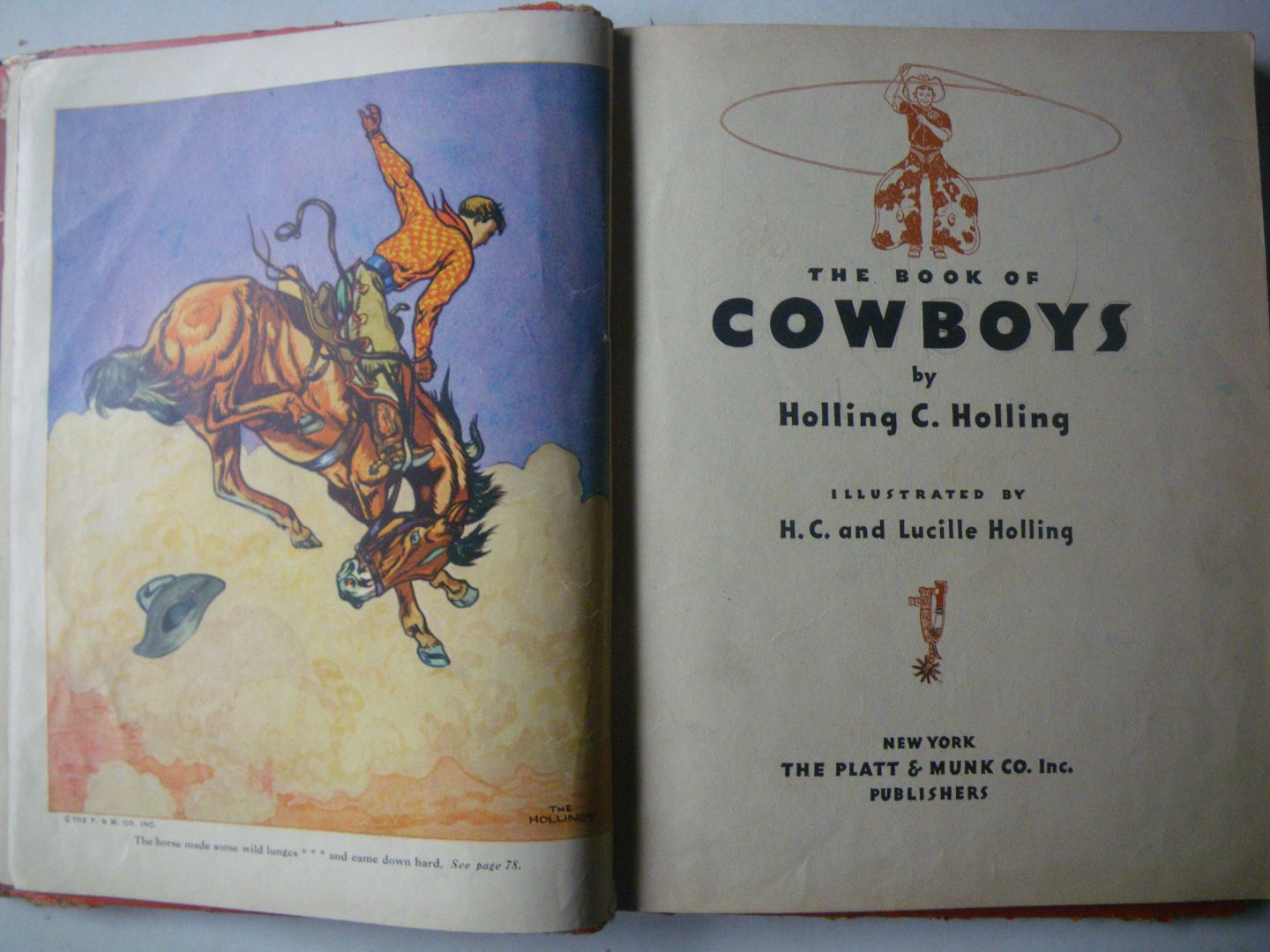 Holling, Holling C. - The book of cowboys