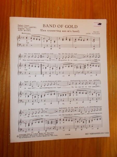 CHABRIER, R. & FULLER, J. & MUSEL, B. & TAYLOR, JACK, - Band of Gold. & Tango Mandoline.
