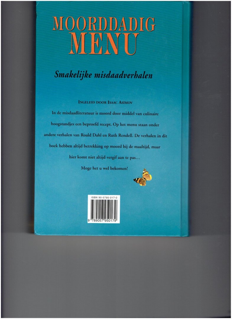 dahl, roald / e.a. - moorddadig menu ( smakelijke misdaadverhalen )