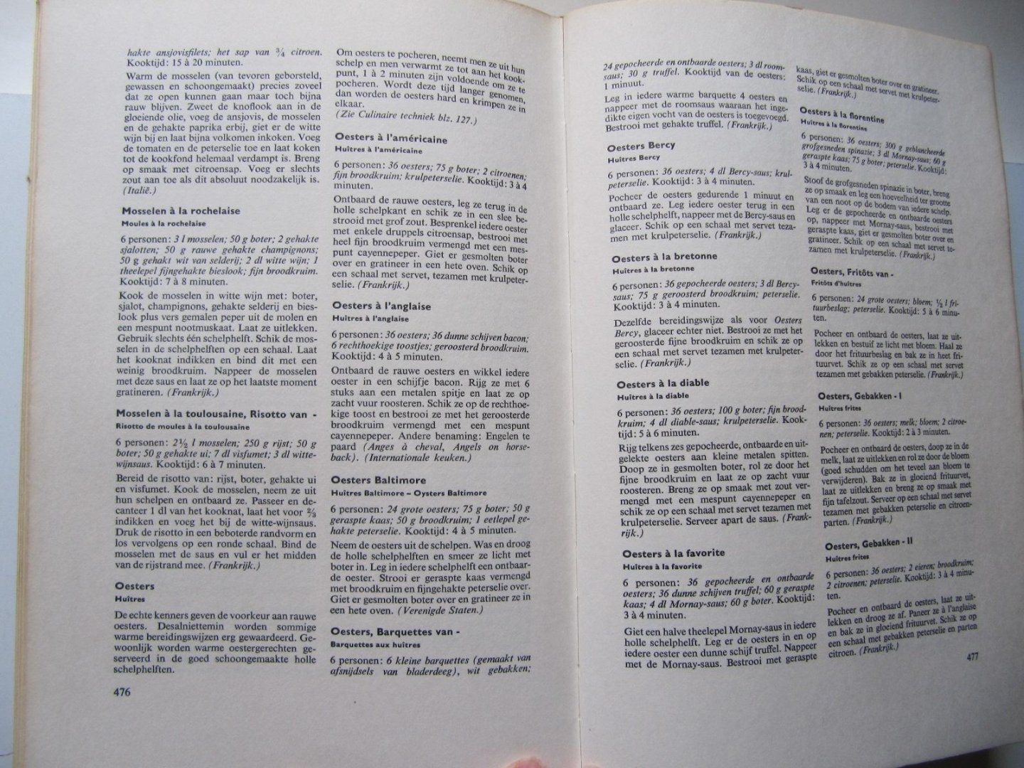  - Vis en Schaaldieren (in de internationale keuken)