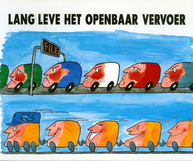 Nieuwendijk, Peter & Ab Molenaar - Lang leve het openbaar vervoer