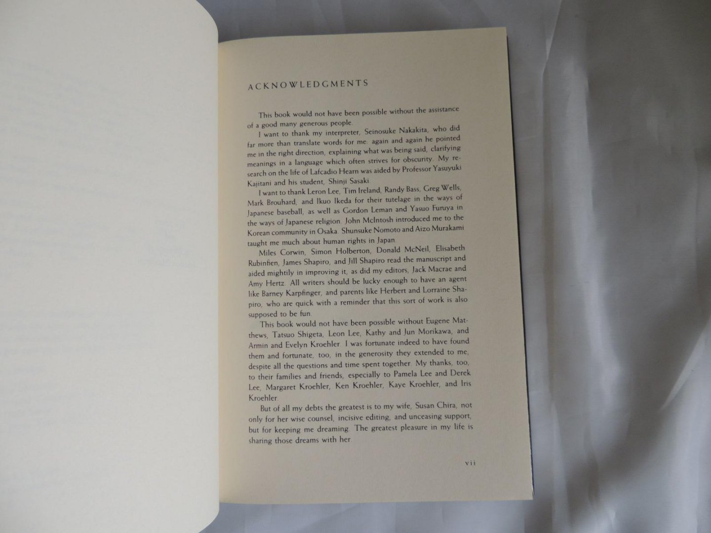 Michael Shapiro - Japan. the land of the brokenhearted. - SIGNED BY THE AUTHOR