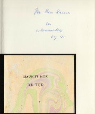 MOK, Maurits - Laat getijde. (Met opdracht).