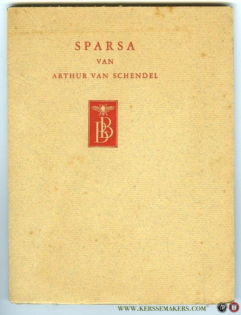 SCHENDEL, Arthur van - Sparsa.