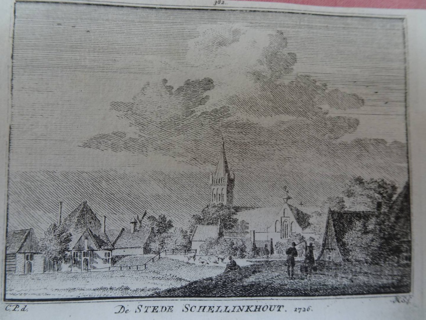 Schellinkhout. - De Stede Schellinkhout, 1726.