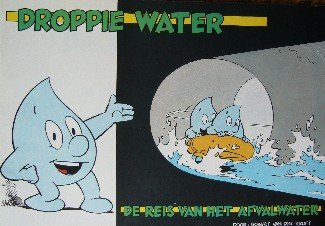 KROFT, ROBERT VAN DER, - Droppie water. De reis van het afvalwater.