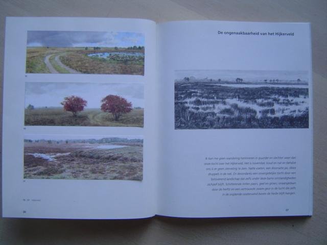 Boivin - Drentse landschap tekenend / druk 1