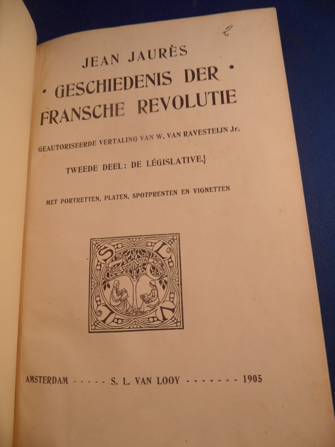 Jaures, Jean - Geschiedenis der fransche revolutie. Deel I