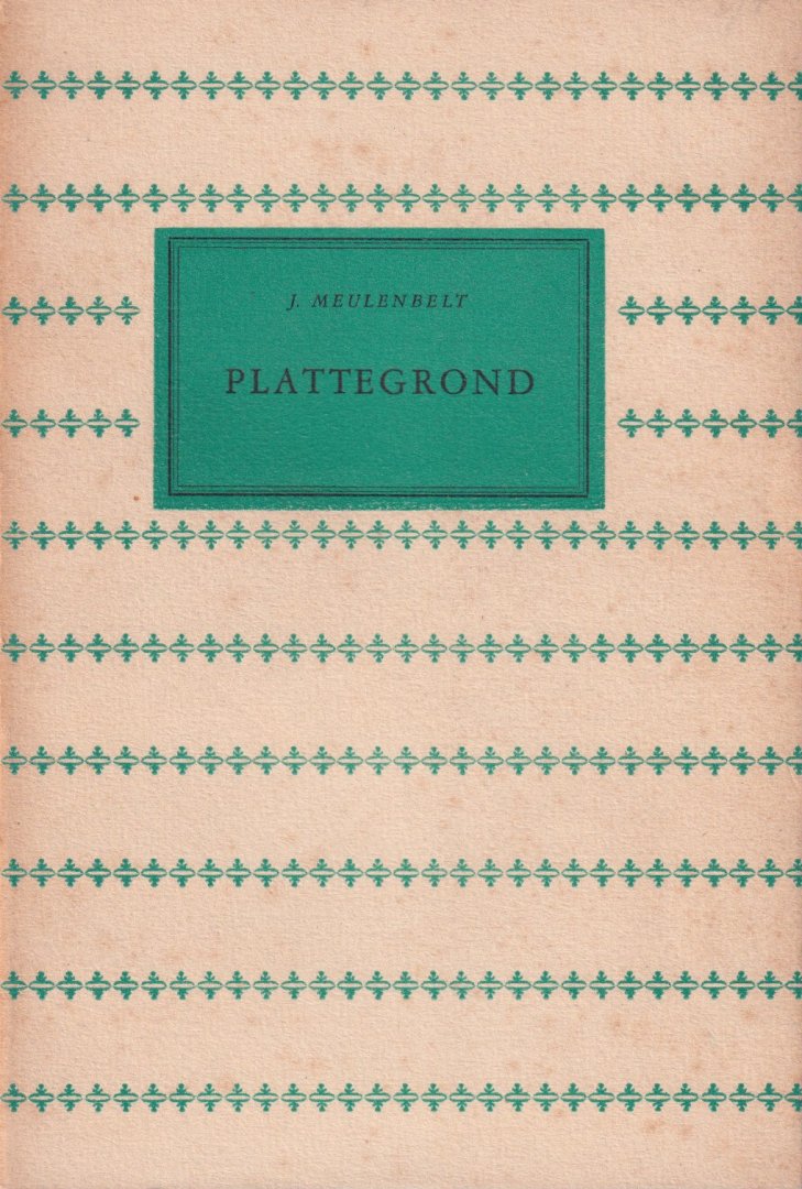 Meulenbelt, J. - Plattegrond