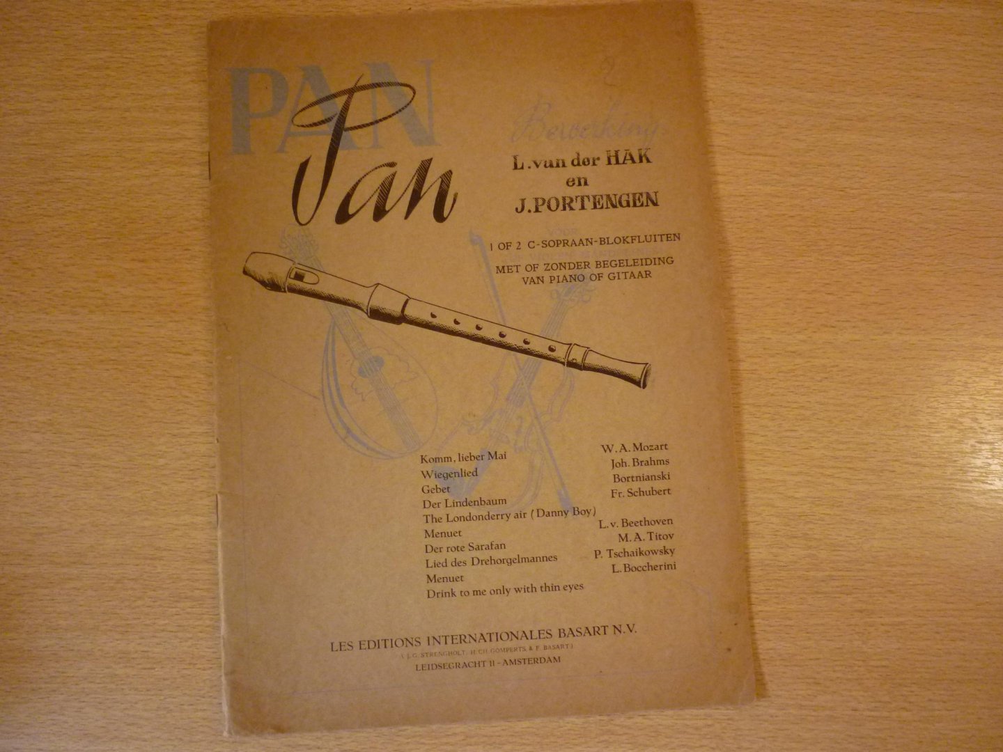 Hak, L. van der, en J. Portengen - Pan
