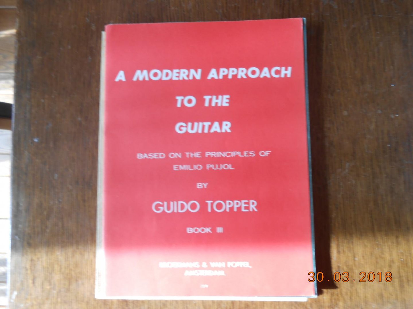 Guido Topper - A modern approach to the Guitar  book 2 en 3