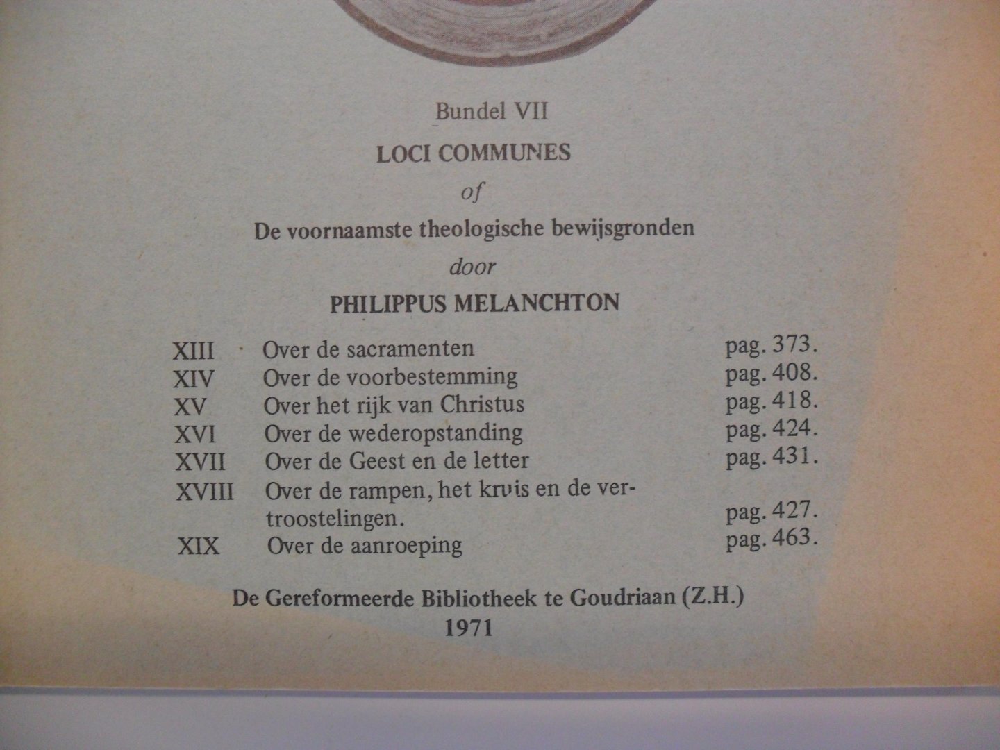 Luther Dr.Maarten en zijn tijdgenoten - Stemmen uit Wittenberg 7-1971  (zie voor onderwerp foto)