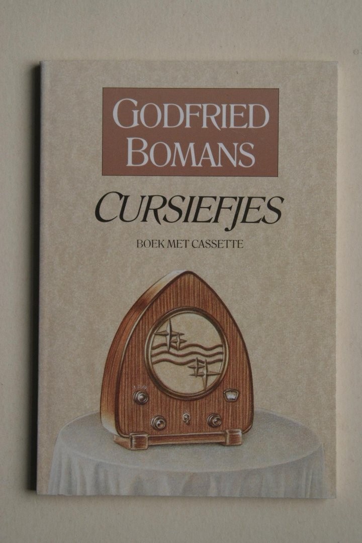 Bomans, Godfried - Cursiefjes  zonder cassette