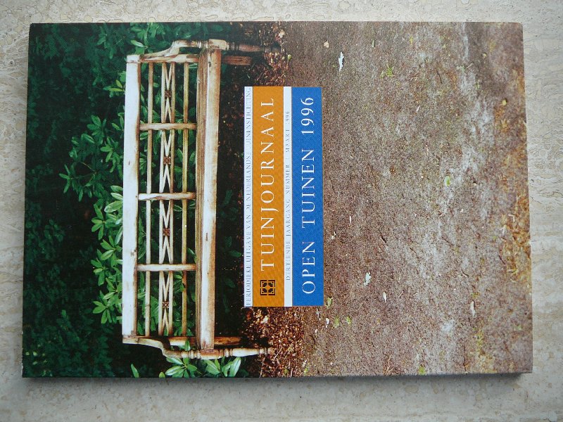 Tuinenstichting - Tuinjournaal. Open tuinen 1996.Dertiende jaargang nummer 1 maart 1996.