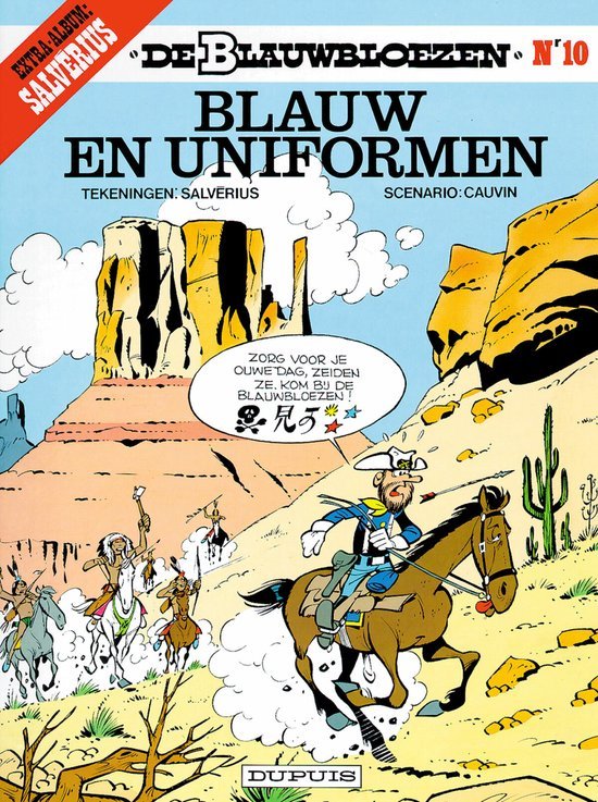 RAOUL. Cauvin, - De Blauwbloezen 10 - Blauw en uniformen