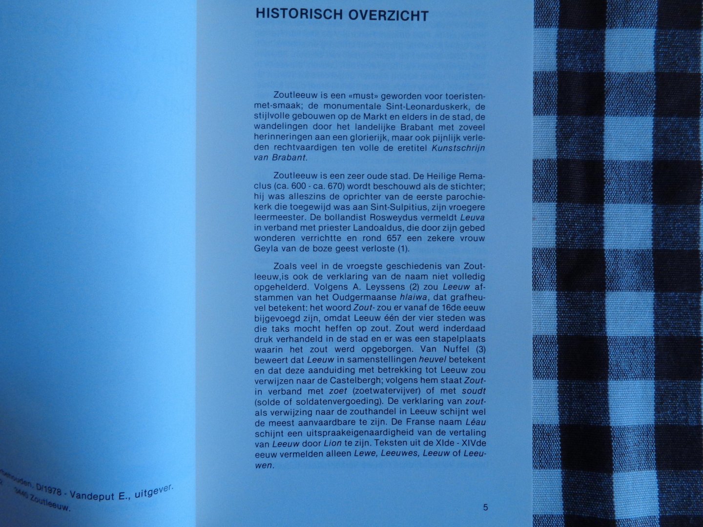 e vandeput - de sint-leonarduskerk  hart van zoutleeuw