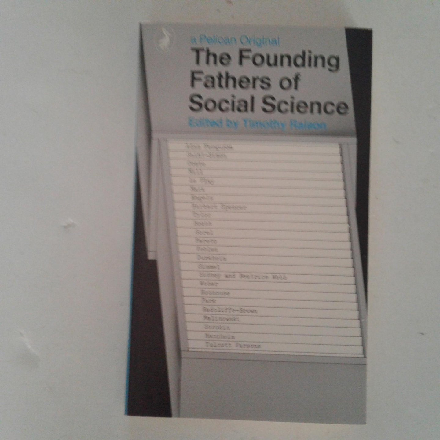 Raisonm Timothy - The Founding Fathers of Social Science