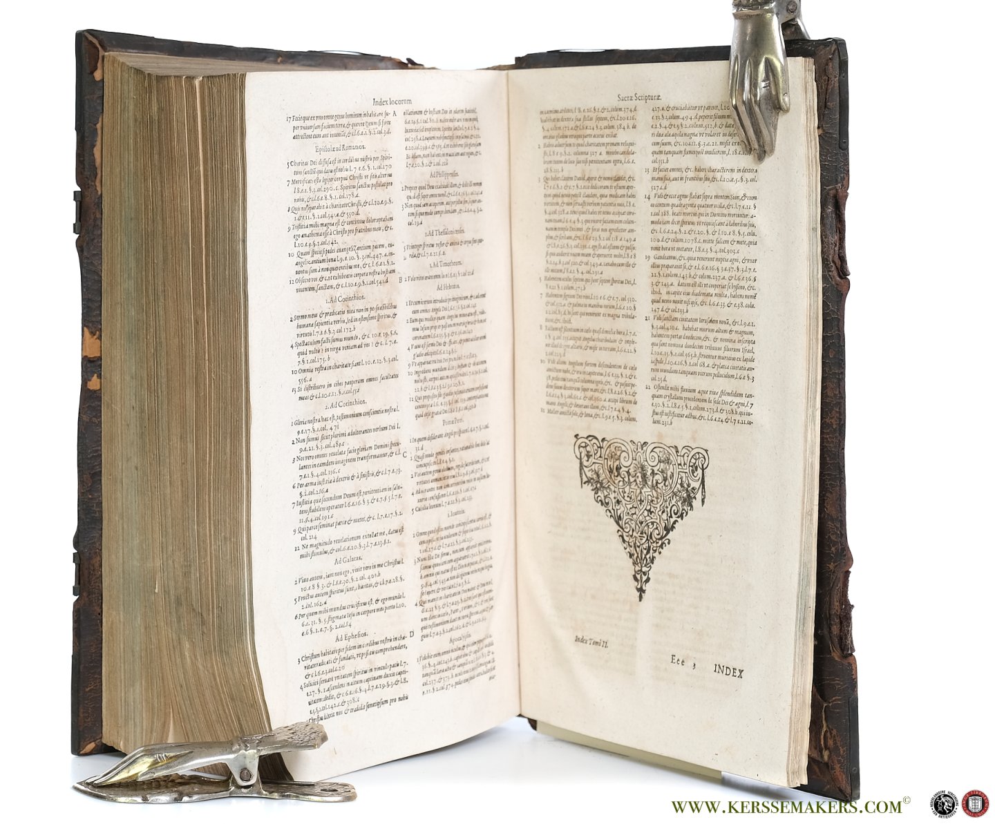 Ludovici De Ponte, R. P. [ Ludovicus de Ponte / Ludwig de Ponte ]: - Expositio moralis et mystica in Canticum canticorum continens exhortationes sive sermones de omnibus christianae religionis mysteriis atque virtutibus. [ 2 volumes in 1 binding, with index ] Added: Ludwig de Ponte. Der Geistige Sinn des Hoheni...