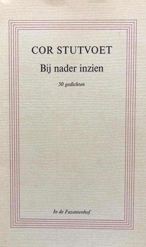 Stutvoet - By nader inzien