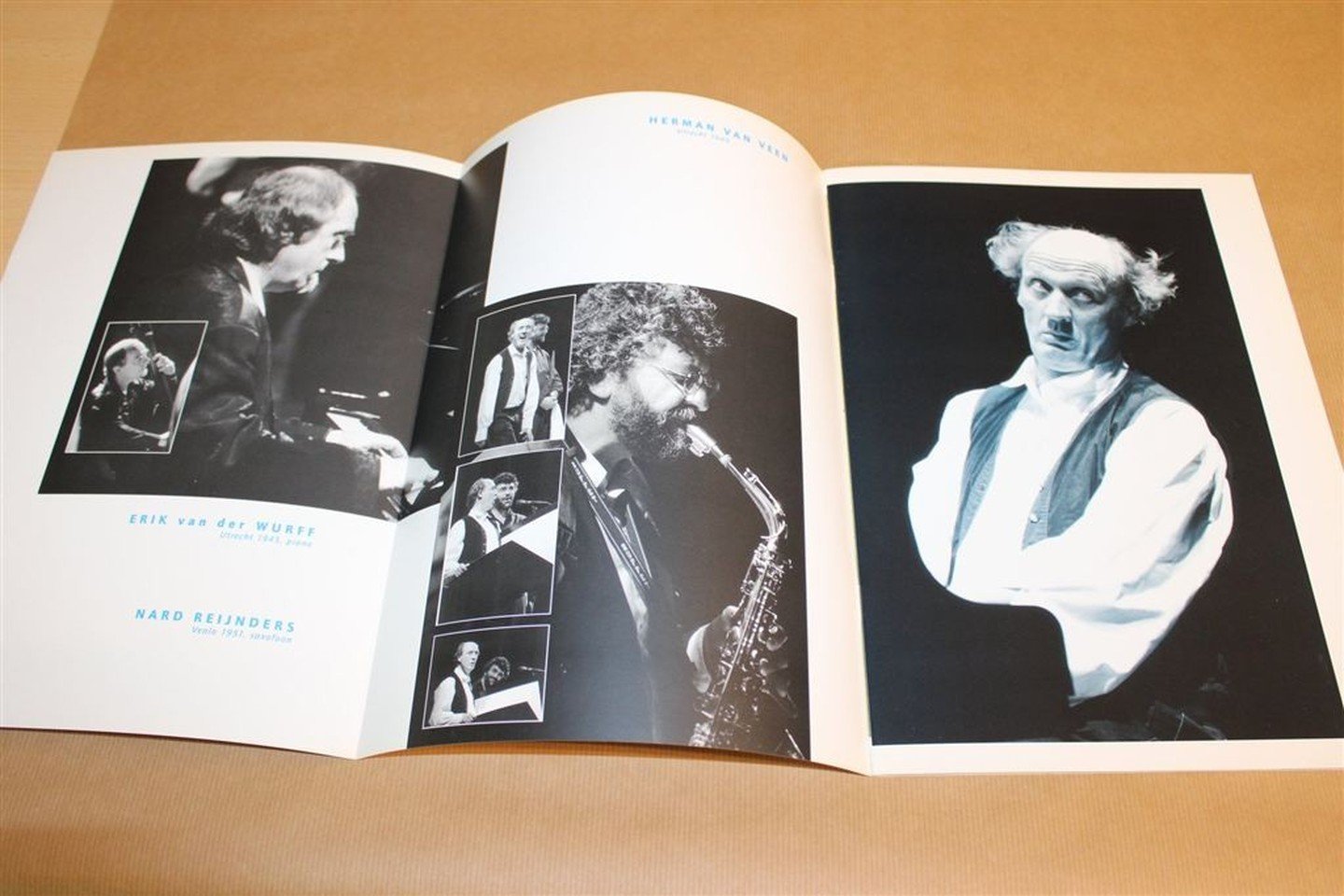 Diversen - Herman van Veen — Theaterprogramma info uitgave 1995-1996