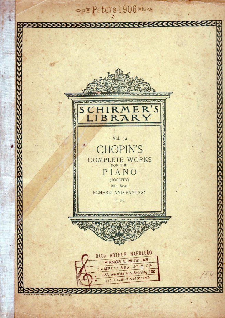 Chopin Frederic - Chopins complte Works for Piano Vol 12 Scherzi amd Fantasy