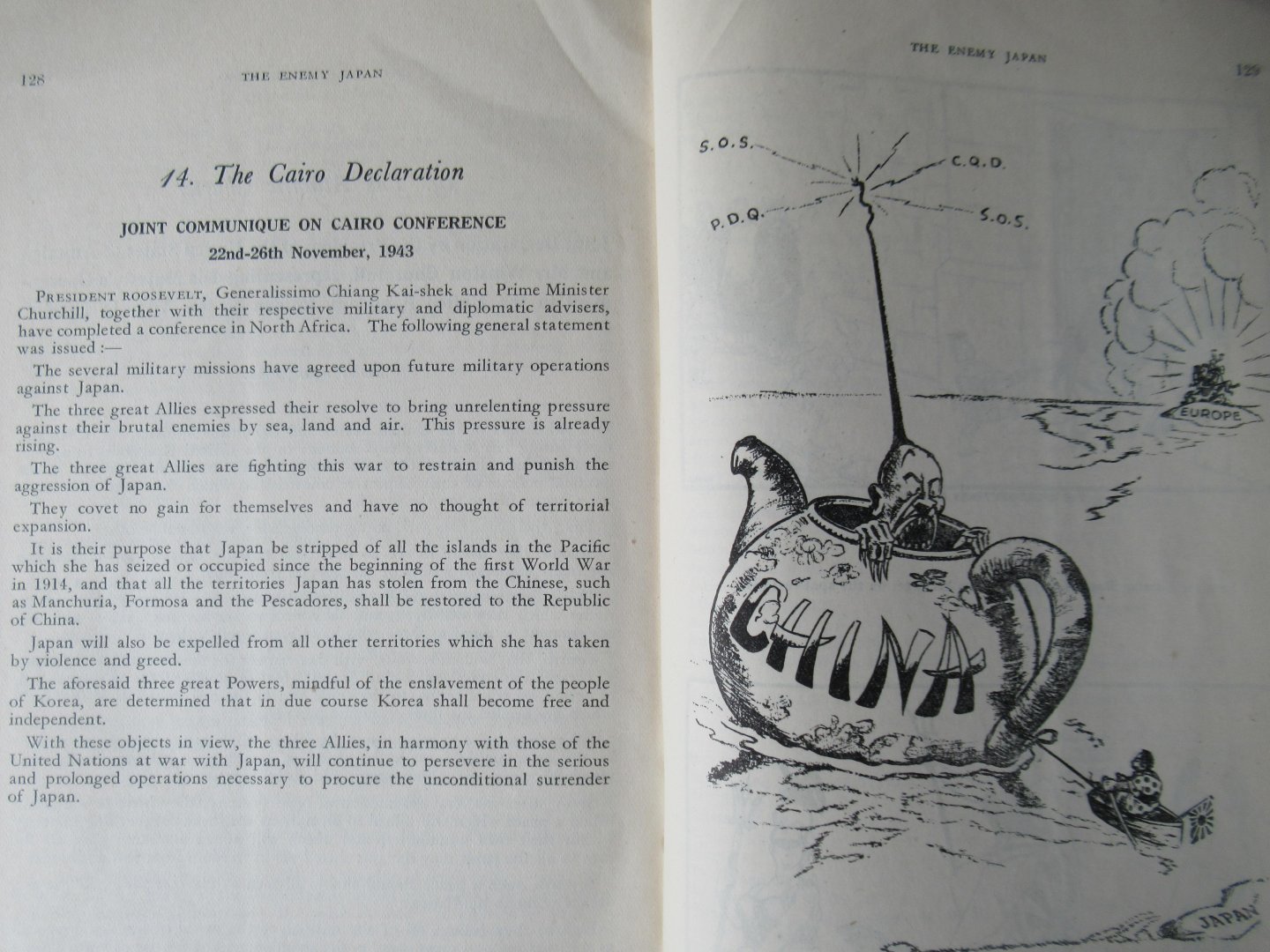  - The enemy Japan. Twelve talks edited with notes for discussion group leaders