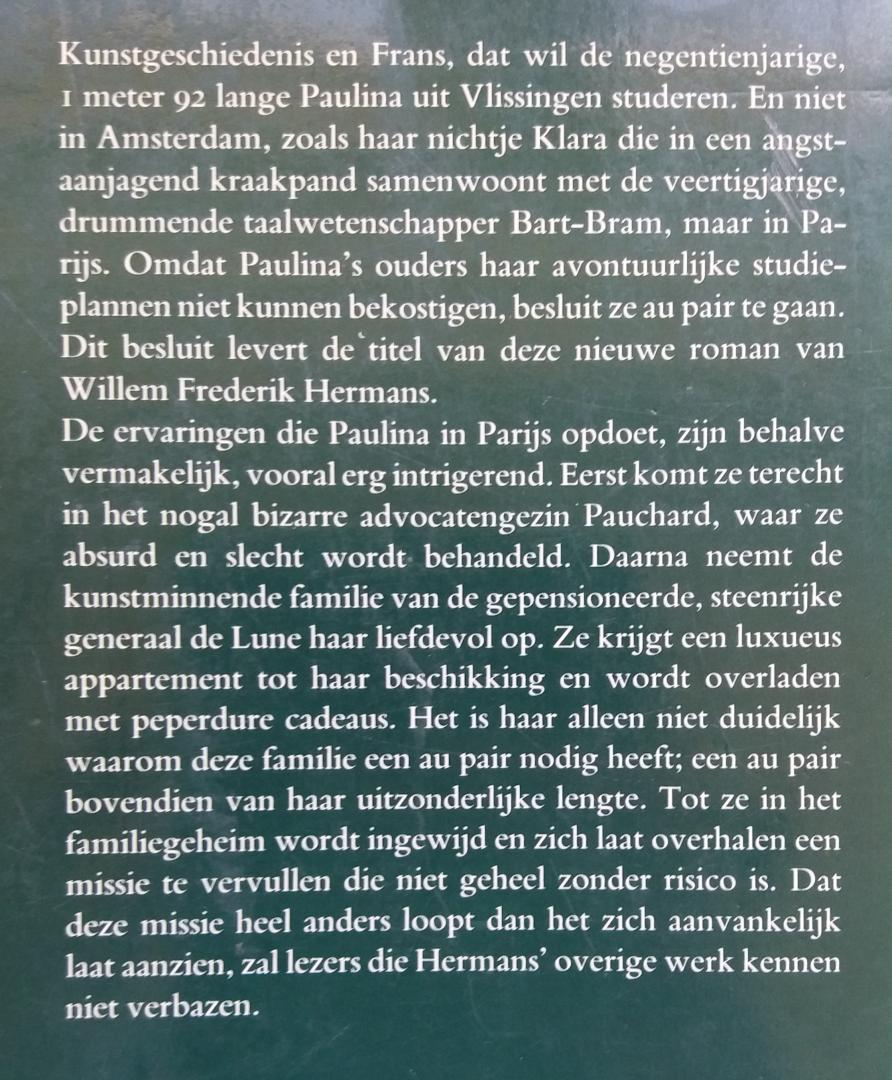 Hermans, Willem Frederik - Au Pair (Ex.3)