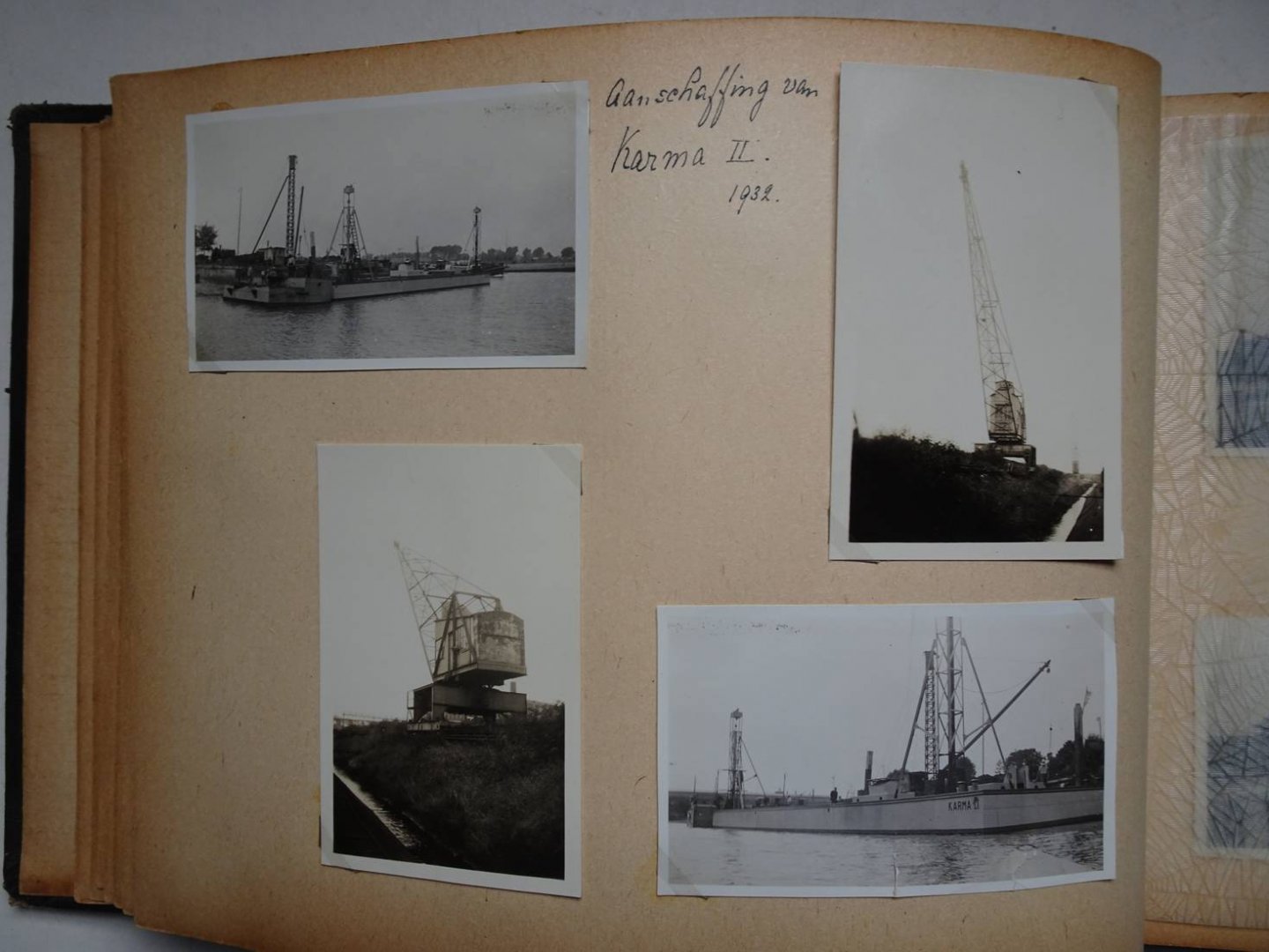 N.n.. - Foto-album. Waterbouwkundige werkzaamheden In Nederland 1927-1940.