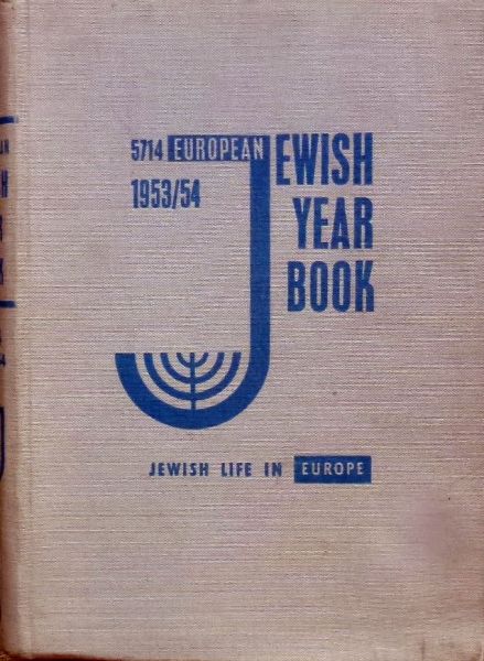 Bary Hermann. - European Jewish Year Book 5714 (1953 /54).
