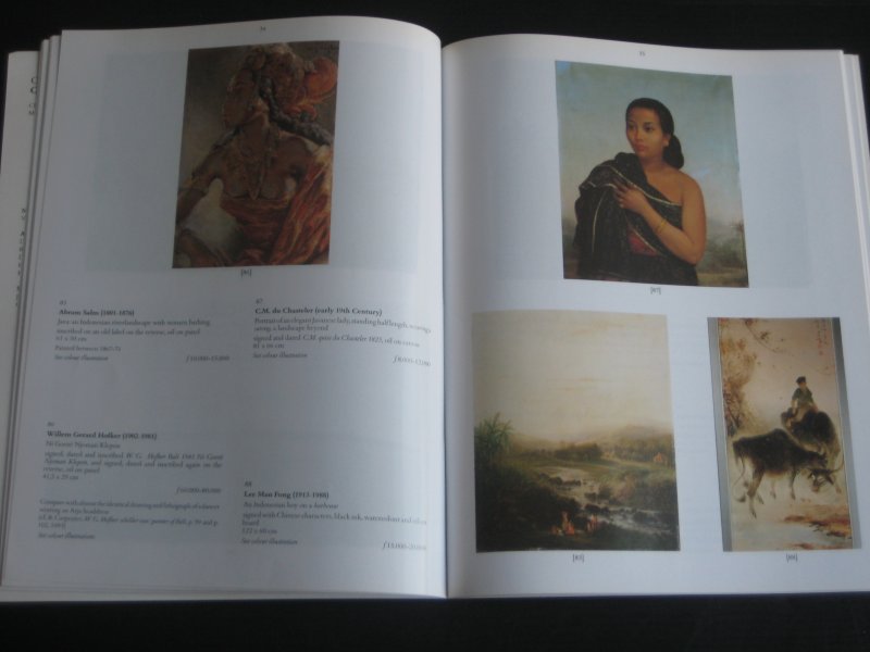 Catalogus Christie's - Indonesian Pictures, Watercolours, Drawings, Ceramics and Works of Art