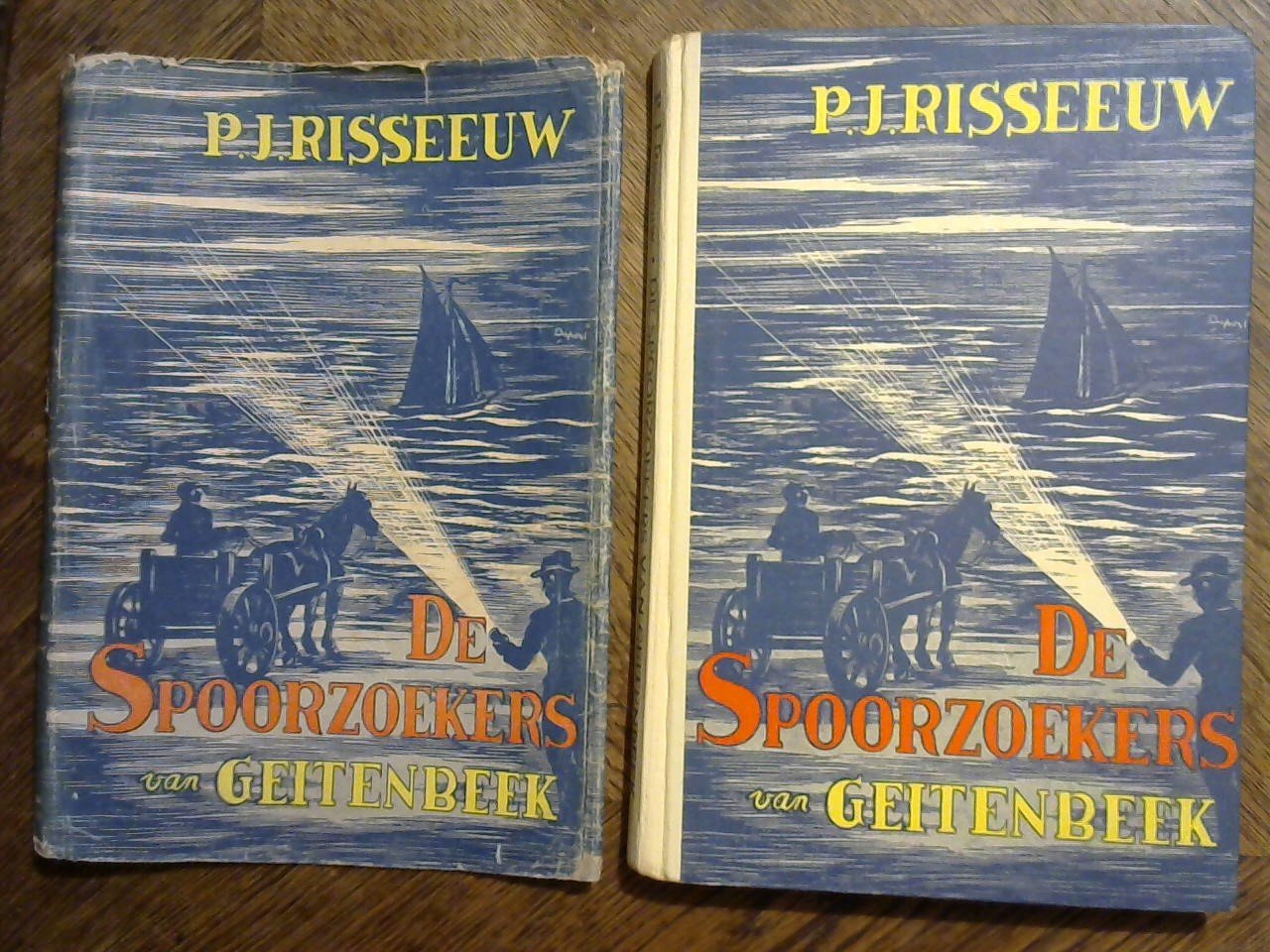 Risseeuw P.J. - De spoorzoekers van Geitenbeek (stofomslag)