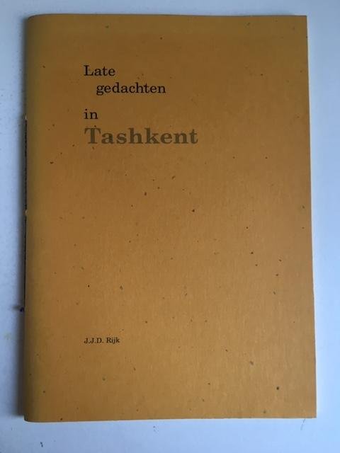 Late gedachten in Tashkent