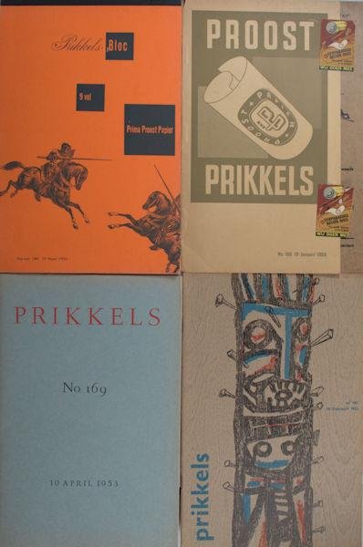 Proost Prikkels. - Nummers 166 - 176.  'Jaargang' 1953.