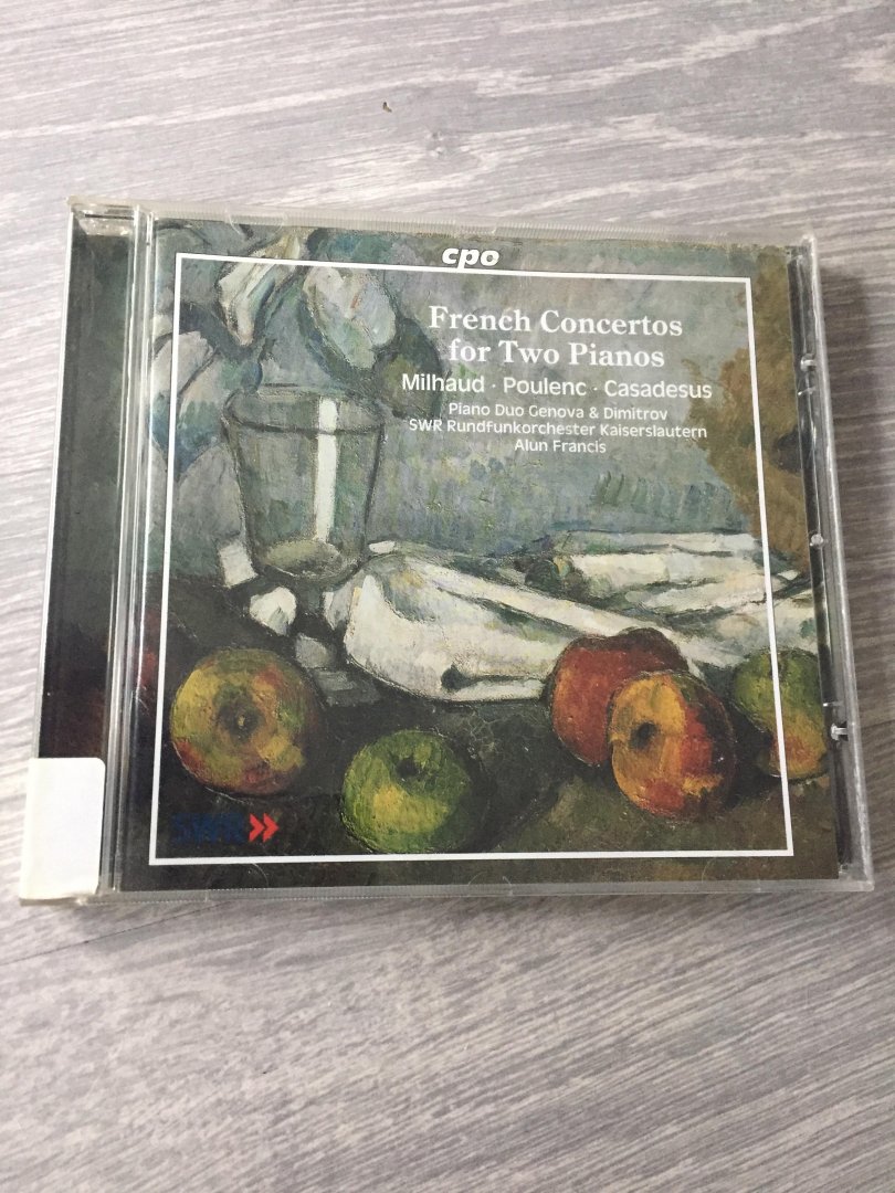 Milhaud,Poulenc,Casadesus - French concertos for two Pianos