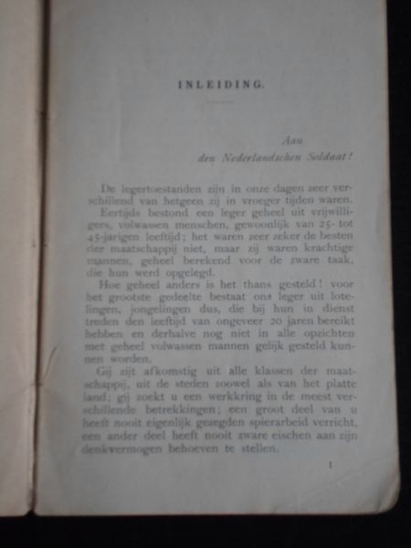 Janssen, Dr.H.A. - Handleiding Gezondheidsleer voor den soldaat